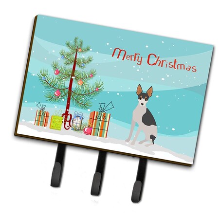 Carolines Treasures Miniature Fox Terrier No.2 Christmas Tree Leash or Key Holder CK3502TH68